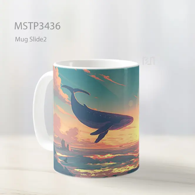 Naga Senja Mug MSTP3436 - All-side / Desain