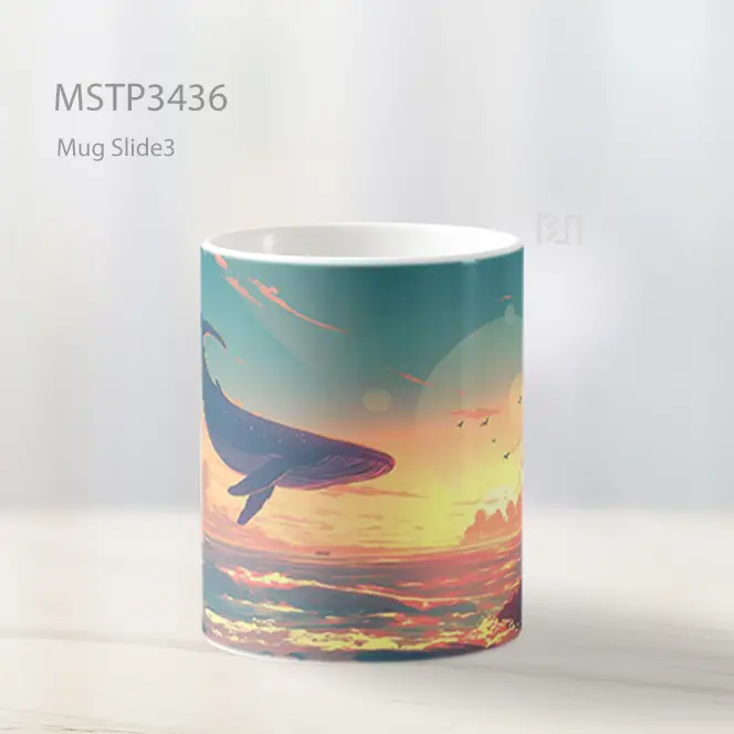 Naga Senja Mug MSTP3436 - All-side / Desain