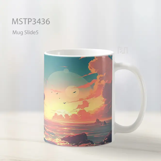 Naga Senja Mug MSTP3436 - All-side / Desain