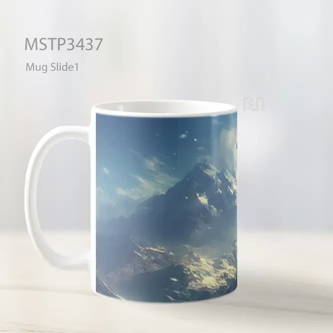 Ombak Raksasa Mug MSTP3437 - All-side / Desain