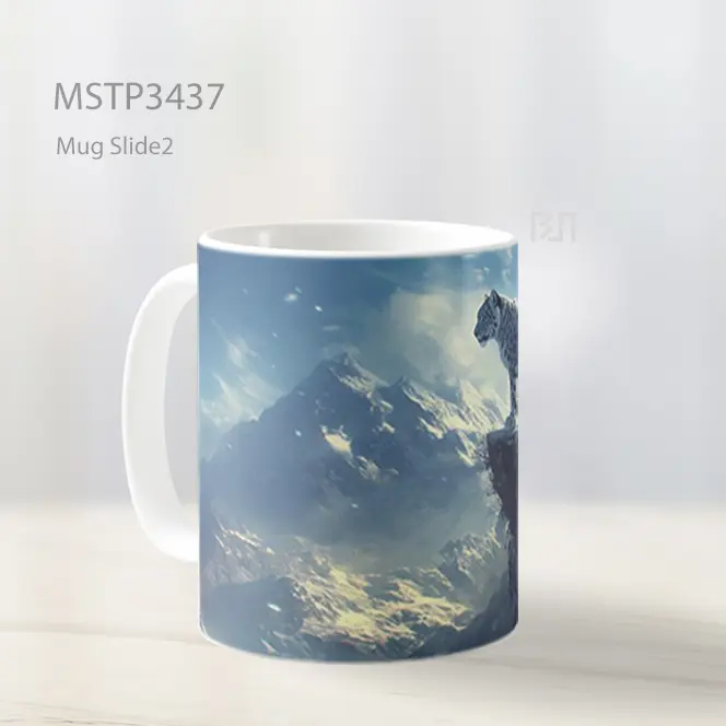 Ombak Raksasa Mug MSTP3437 - All-side / Desain