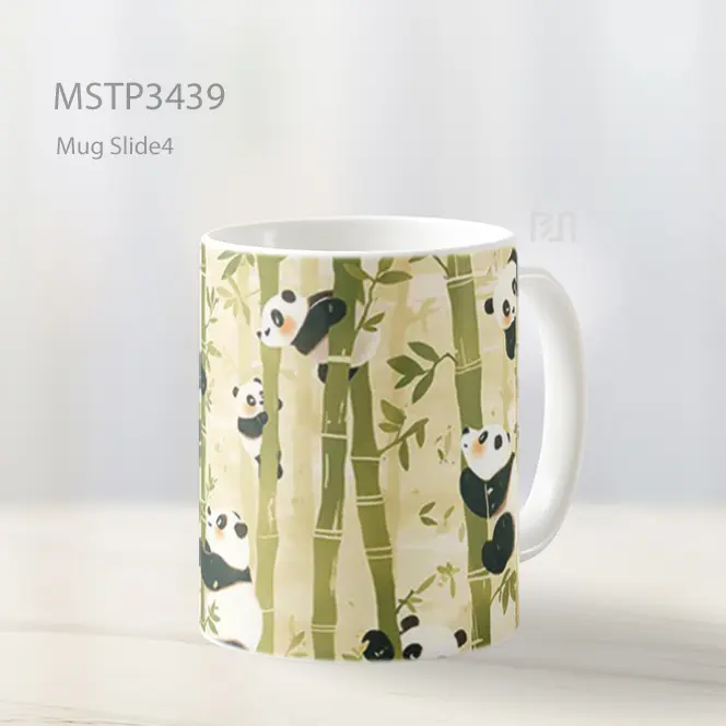 Panda Di Hutan Bambu Mug MSTP3439