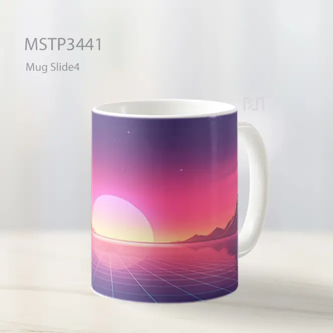 Pantai Senja Ungu Mug MSTP3441