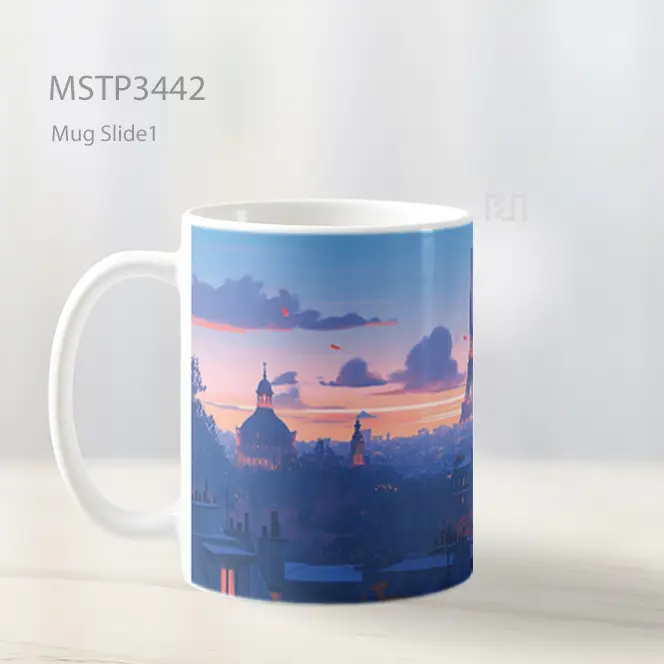 Paris Senja Mug MSTP3442 - All-side / Desain