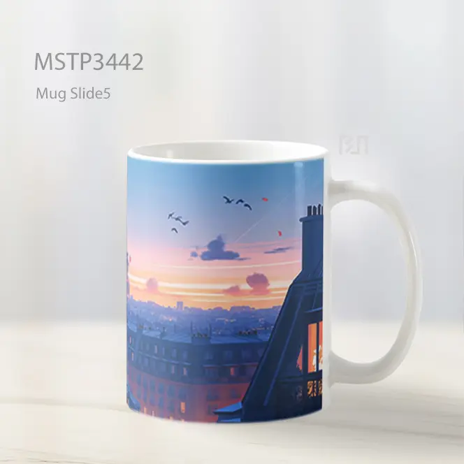 Paris Senja Mug MSTP3442 - All-side / Desain