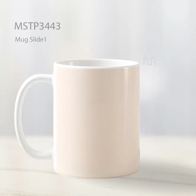 Pasangan Kucing Romantis Mug MSTP3443 - All-side / Desain