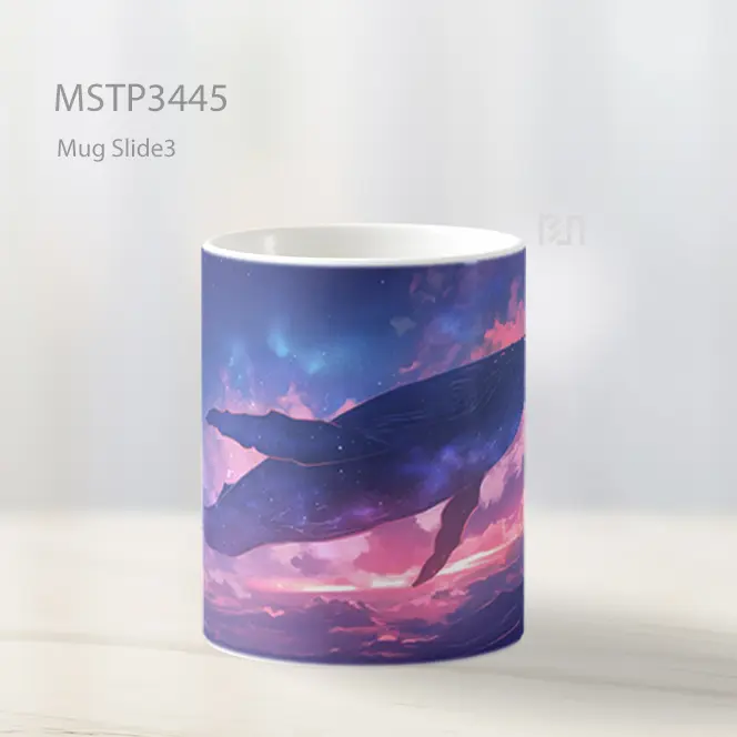 Paus Di Langit Magis Mug MSTP3445 - All-side / Desain