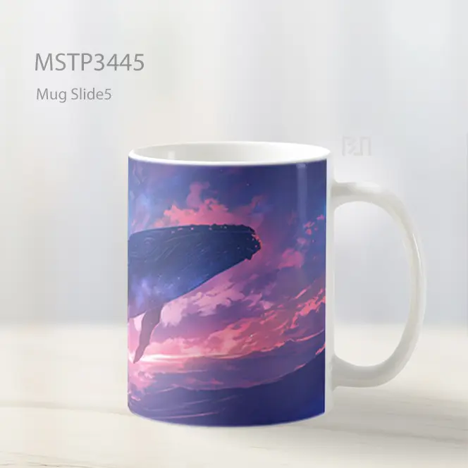 Paus Di Langit Magis Mug MSTP3445 - All-side / Desain
