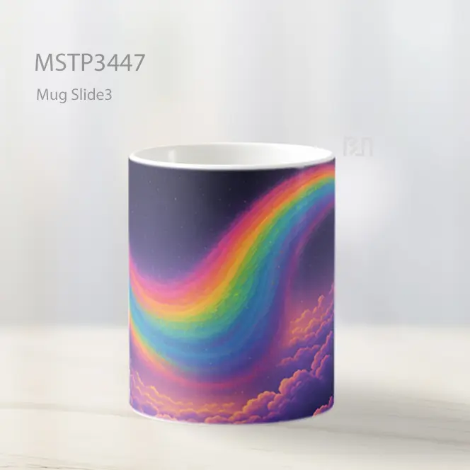 Pelangi Di Langit Senja Mug MSTP3447 - All-side / Desain