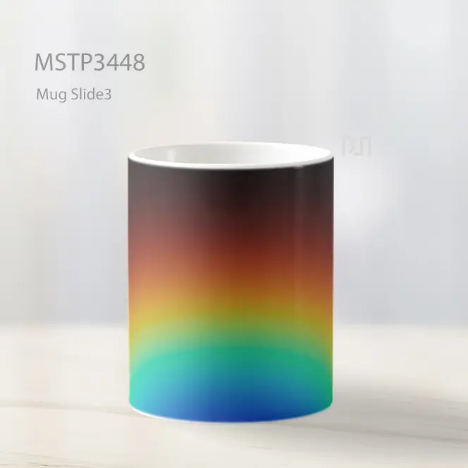 Pelangi Minimalis Mug MSTP3448 - All-side / Desain