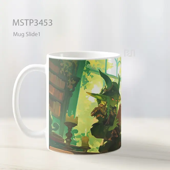Perpustakaan Magis Mug MSTP3453 - All-side / Desain