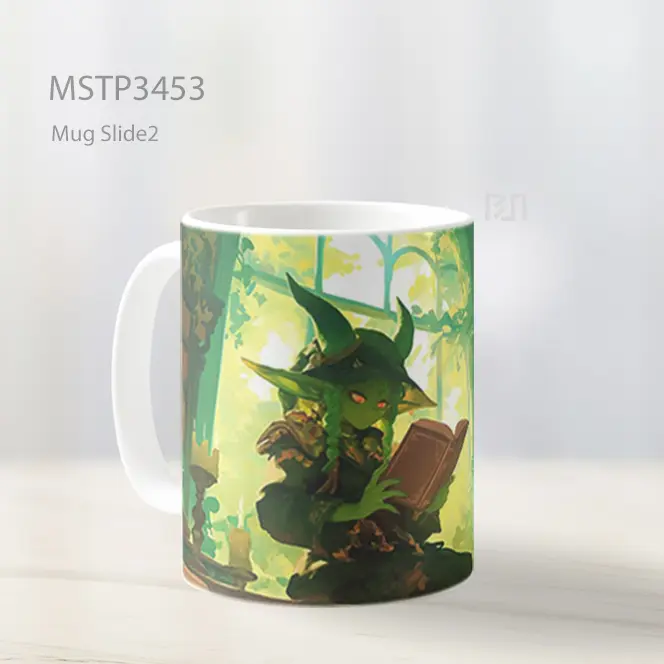 Perpustakaan Magis Mug MSTP3453 - All-side / Desain