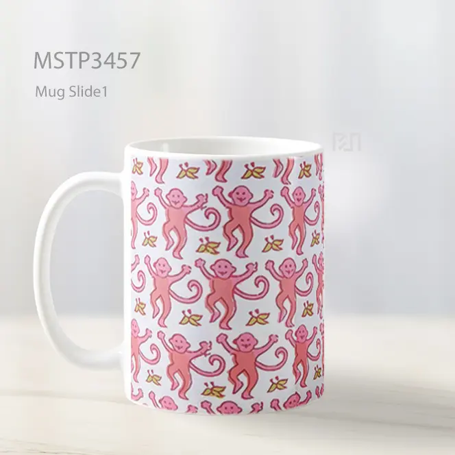 Pola Flamingo Pink Mug MSTP3457 - All-side / Desain