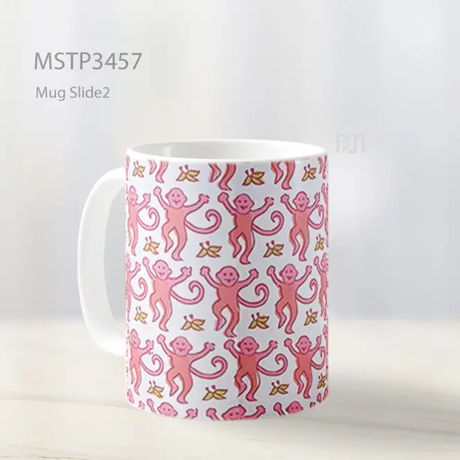 Pola Flamingo Pink Mug MSTP3457 - All-side / Desain