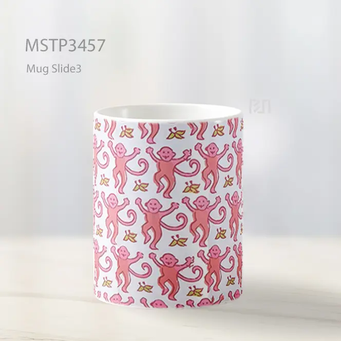 Pola Flamingo Pink Mug MSTP3457 - All-side / Desain