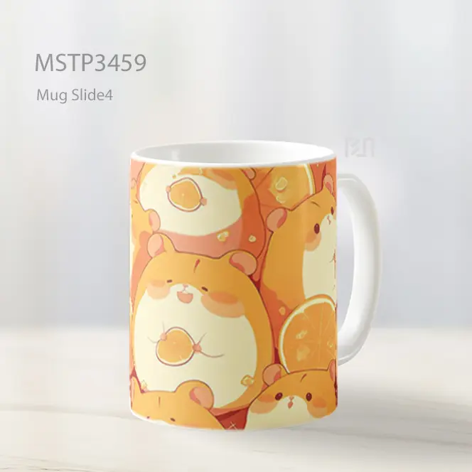Pola Hamster Lucu Mug MSTP3459