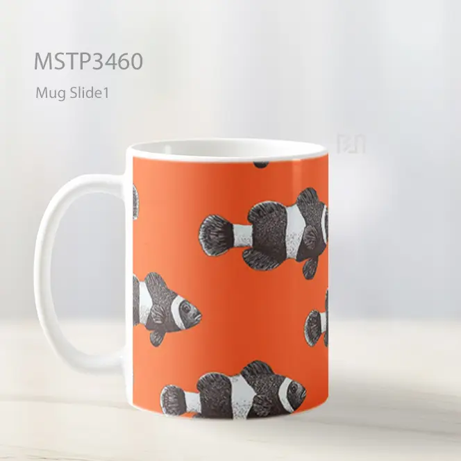 Pola Ikan Badut Mug MSTP3460 - All-side / Desain