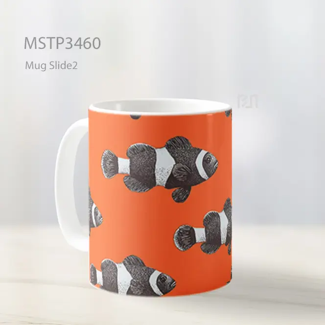 Pola Ikan Badut Mug MSTP3460 - All-side / Desain