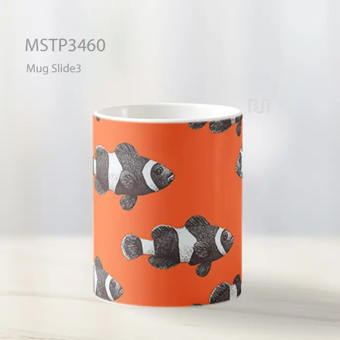 Pola Ikan Badut Mug MSTP3460 - All-side / Desain