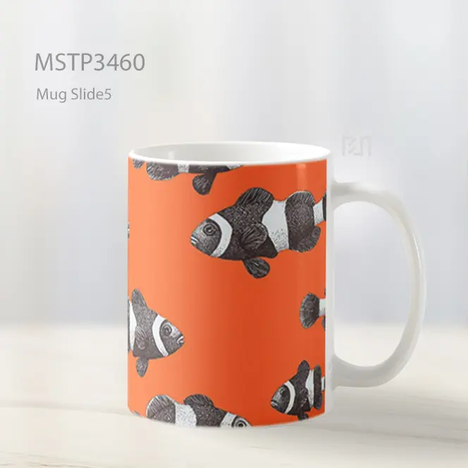 Pola Ikan Badut Mug MSTP3460 - All-side / Desain