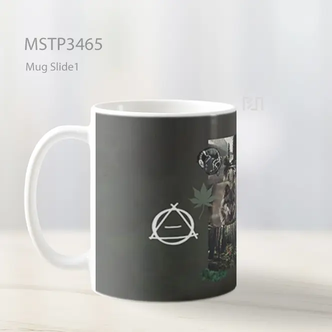 Poster Gelap Mug MSTP3465 - All-side / Desain