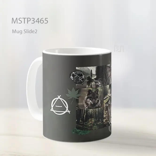 Poster Gelap Mug MSTP3465 - All-side / Desain