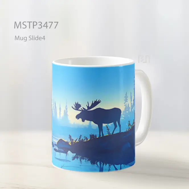 Rusa Di Danau Biru Mug MSTP3477