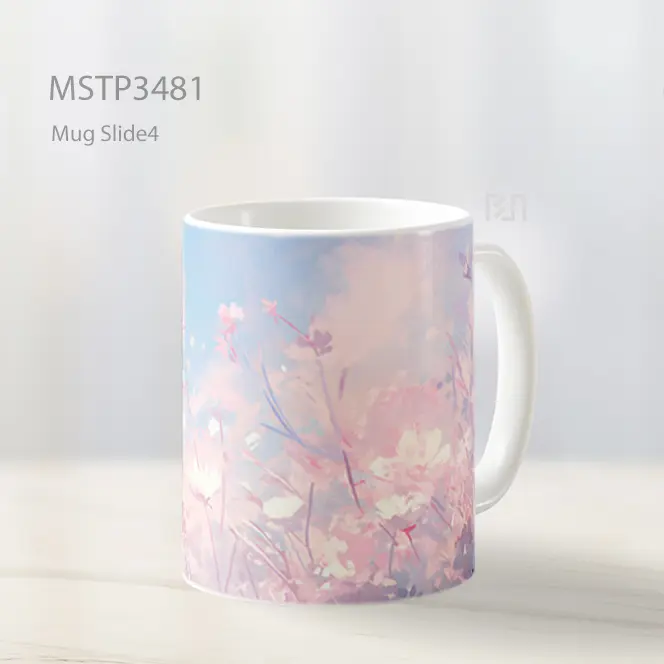 Sakura Awan Merah Muda Mug MSTP3481