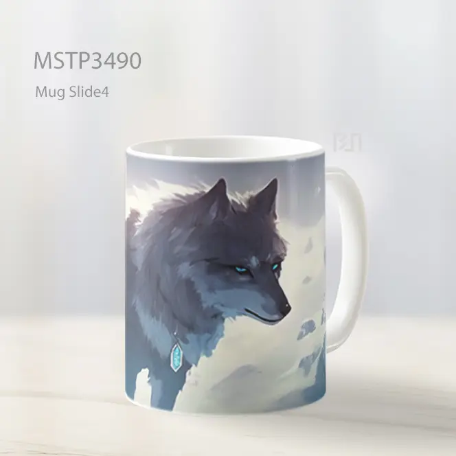 Serigala Cahaya Mug MSTP3490