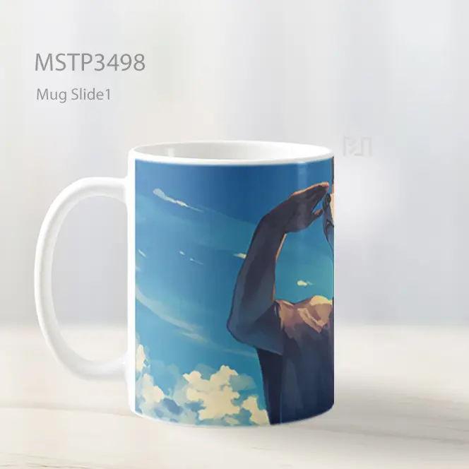Shiba Inu Gagah Mug MSTP3498 - All-side / Desain