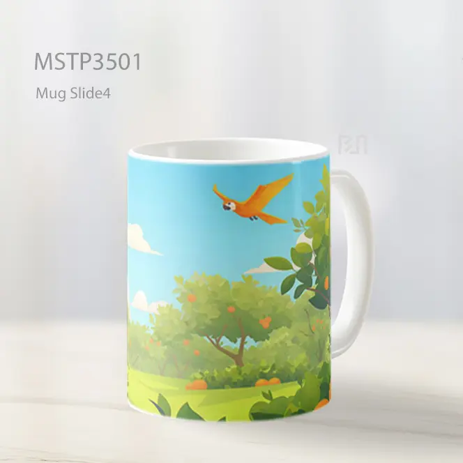 Taman Burung Saat Musim Semi Mug MSTP3501
