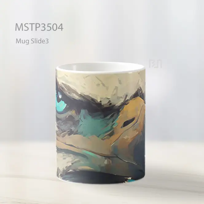 Tatapan Elang Perkasa Mug MSTP3504 - All-side / Desain