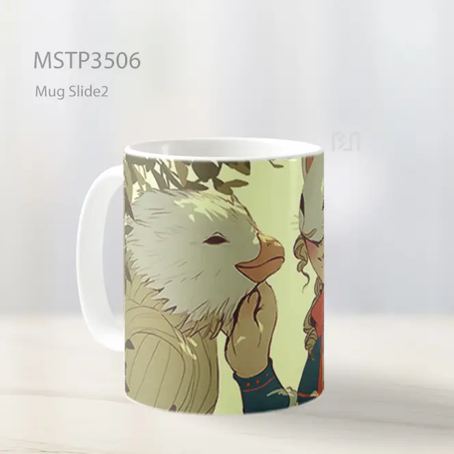 Topeng Dan Angsa Mug MSTP3506 - All-side / Desain