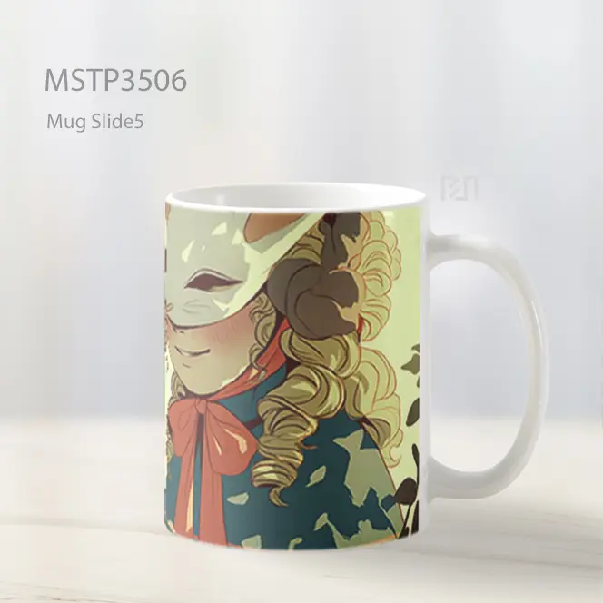Topeng Dan Angsa Mug MSTP3506 - All-side / Desain