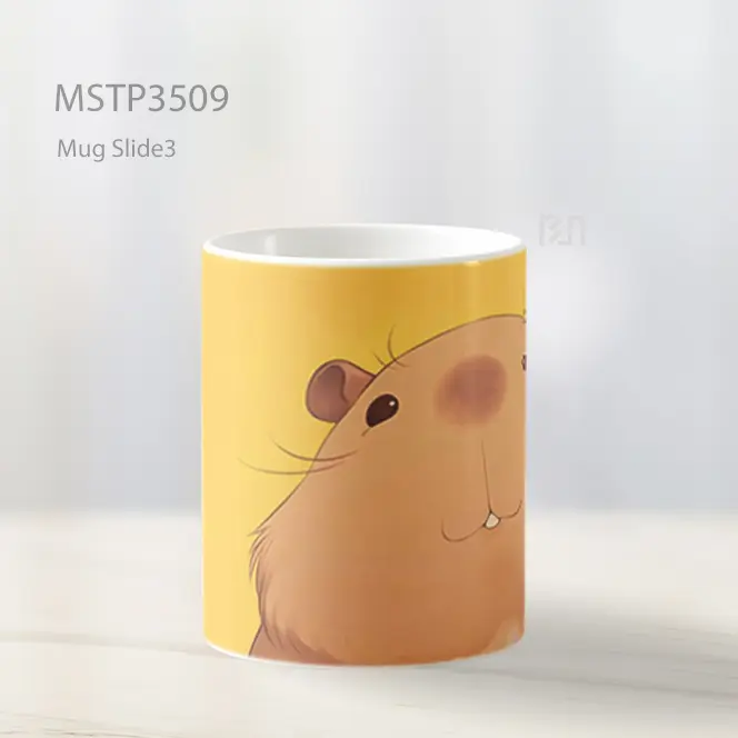 Wajah Marmut Mug MSTP3509 - All-side / Desain