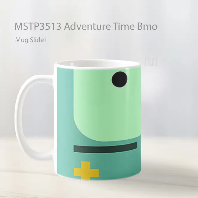 Adventure Time Bmo Mug Gelas Keramik MSTP3513 - All-side / Desain