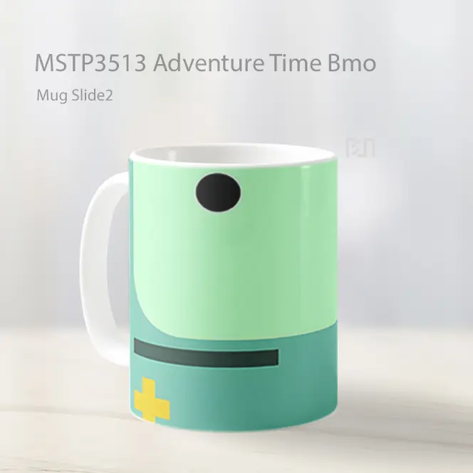 Adventure Time Bmo Mug Gelas Keramik MSTP3513 - All-side / Desain