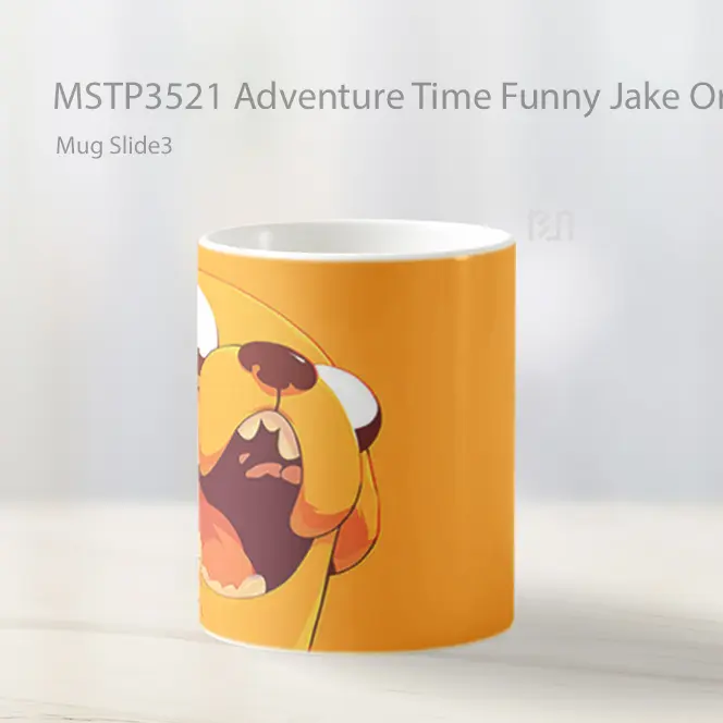Adventure Time Funny Jake Orange Mug Gelas Keramik MSTP3521 - All-side / Desain