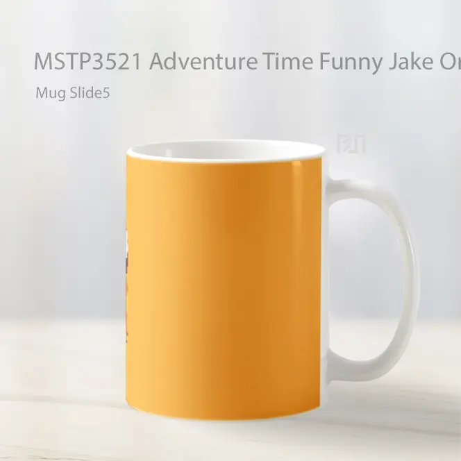 Adventure Time Funny Jake Orange Mug Gelas Keramik MSTP3521 - All-side / Desain