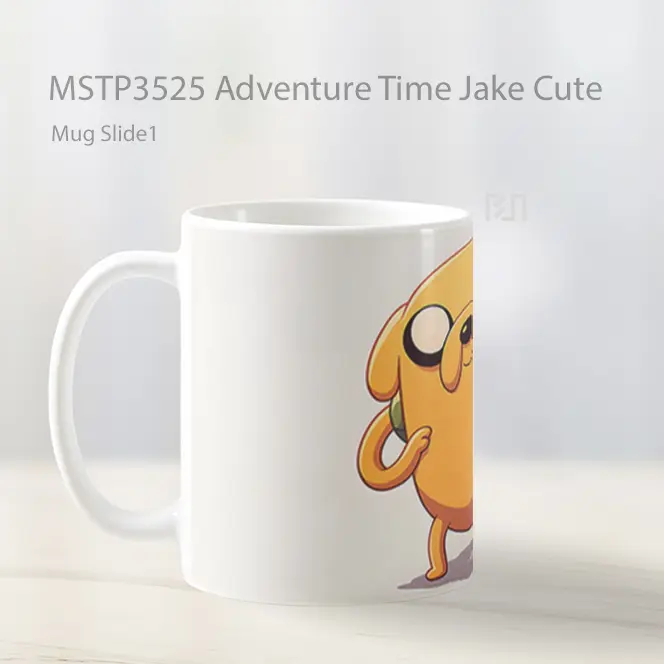 Adventure Time Jake Cute Mug Gelas Keramik MSTP3525 - All-side / Desain