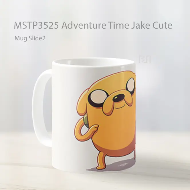 Adventure Time Jake Cute Mug Gelas Keramik MSTP3525 - All-side / Desain