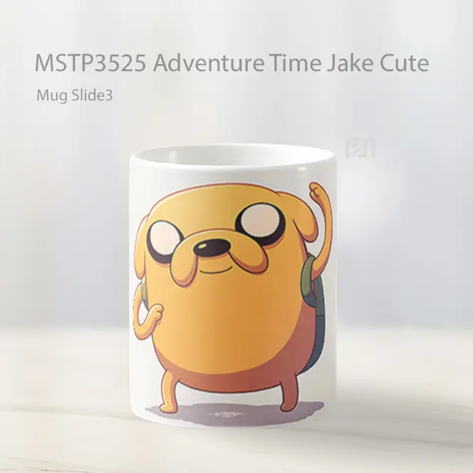Adventure Time Jake Cute Mug Gelas Keramik MSTP3525 - All-side / Desain