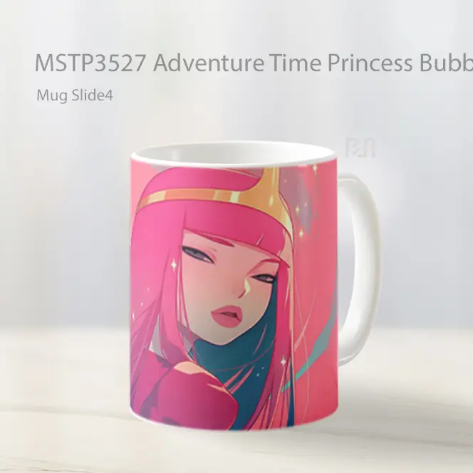 Adventure Time Princess Bubblegum 1 Mug Gelas Keramik MSTP3527