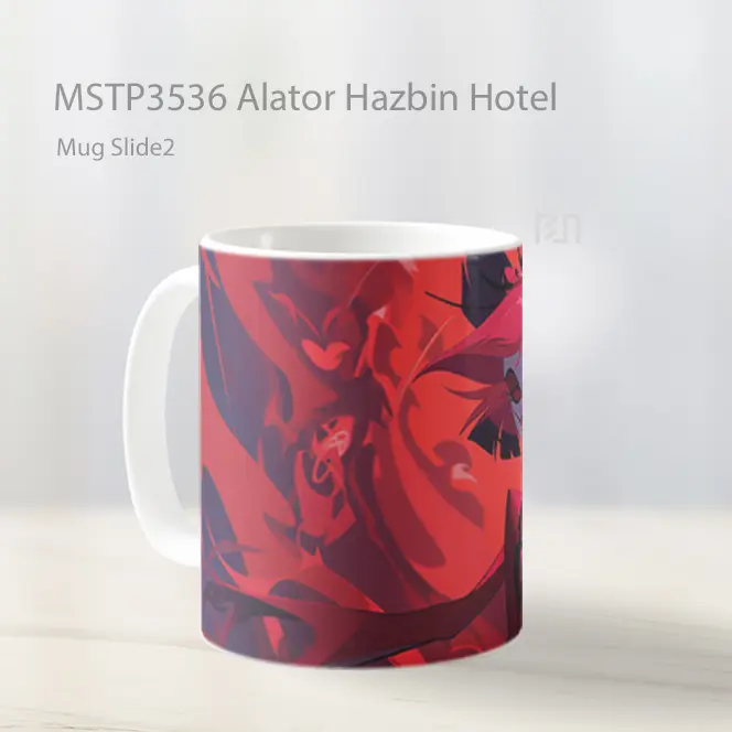 Alator Hazbin Hotel Mug Gelas Keramik MSTP3536 - All-side / Desain