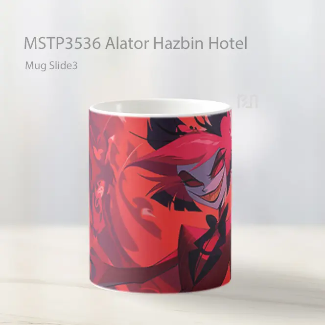 Alator Hazbin Hotel Mug Gelas Keramik MSTP3536 - All-side / Desain