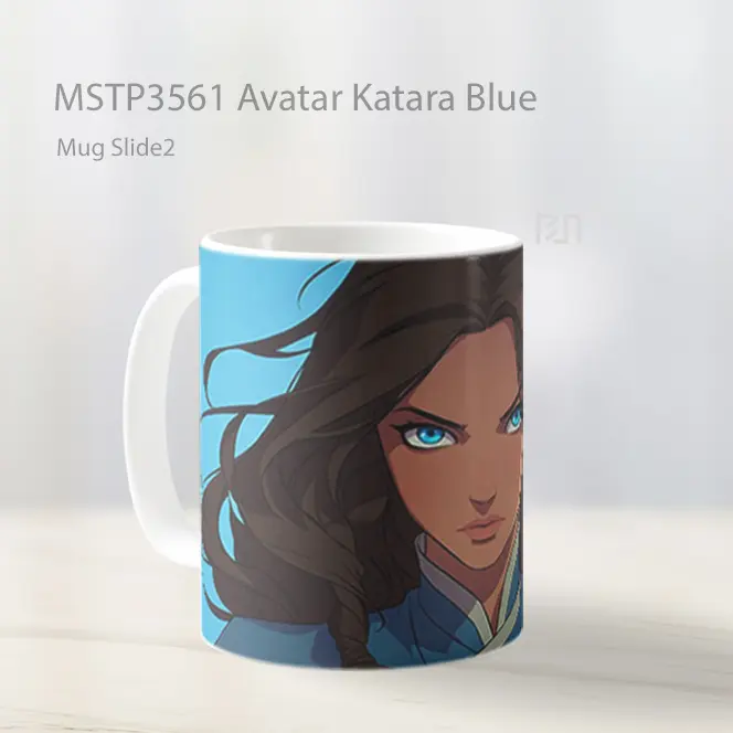 Avatar Katara Blue Mug Gelas Keramik MSTP3561 - All-side / Desain