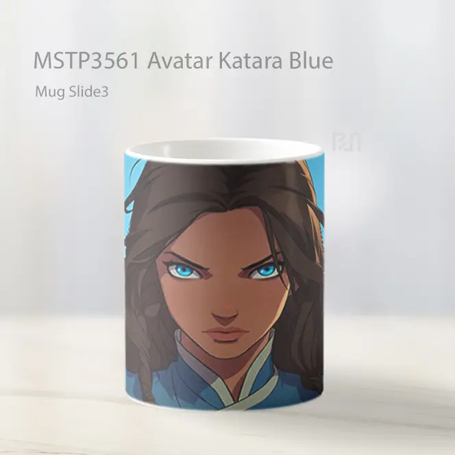 Avatar Katara Blue Mug Gelas Keramik MSTP3561 - All-side / Desain