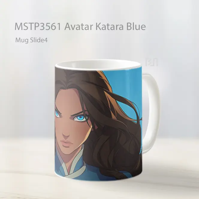 Avatar Katara Blue Mug Gelas Keramik MSTP3561