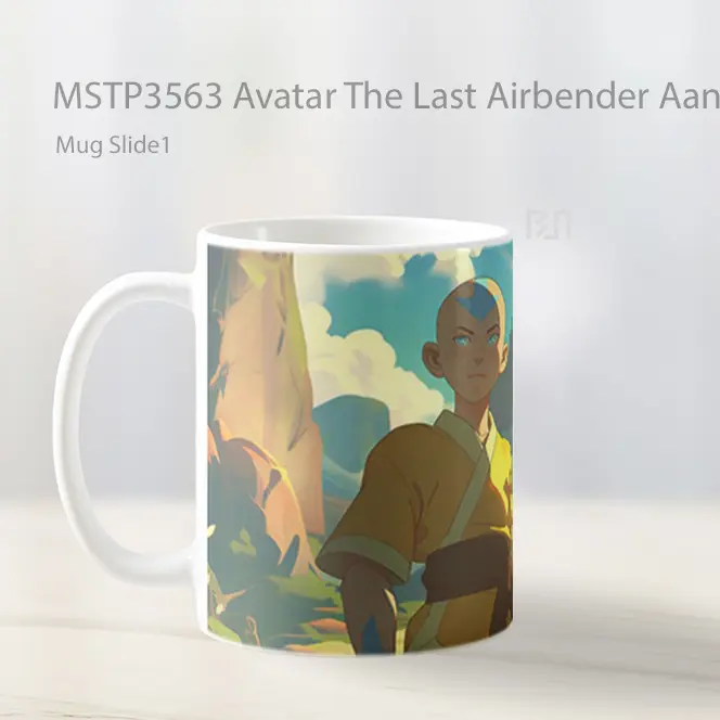 Avatar The Last Airbender Aang Beautiful Mug Gelas Keramik MSTP3563 - All-side / Desain