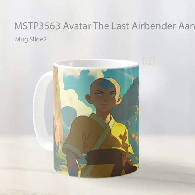 Avatar The Last Airbender Aang Beautiful Mug Gelas Keramik MSTP3563 - All-side / Desain